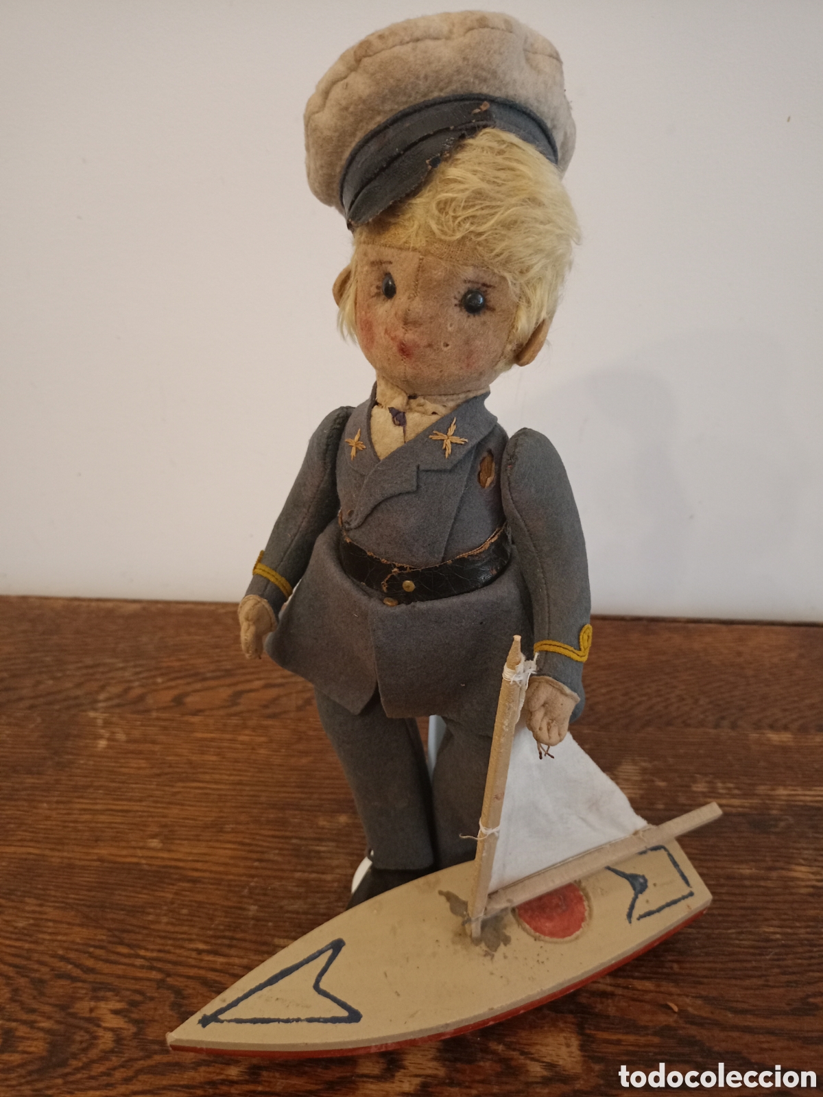 Mu&ntilde;ecas extranjeras: Mu&ntilde;eco Steiff de principios del 1900 - Foto 2