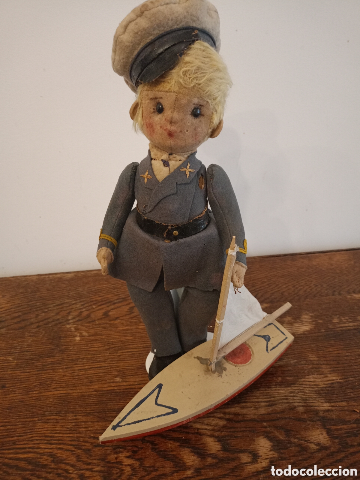 Mu&ntilde;ecas extranjeras: Mu&ntilde;eco Steiff de principios del 1900 - Foto 4