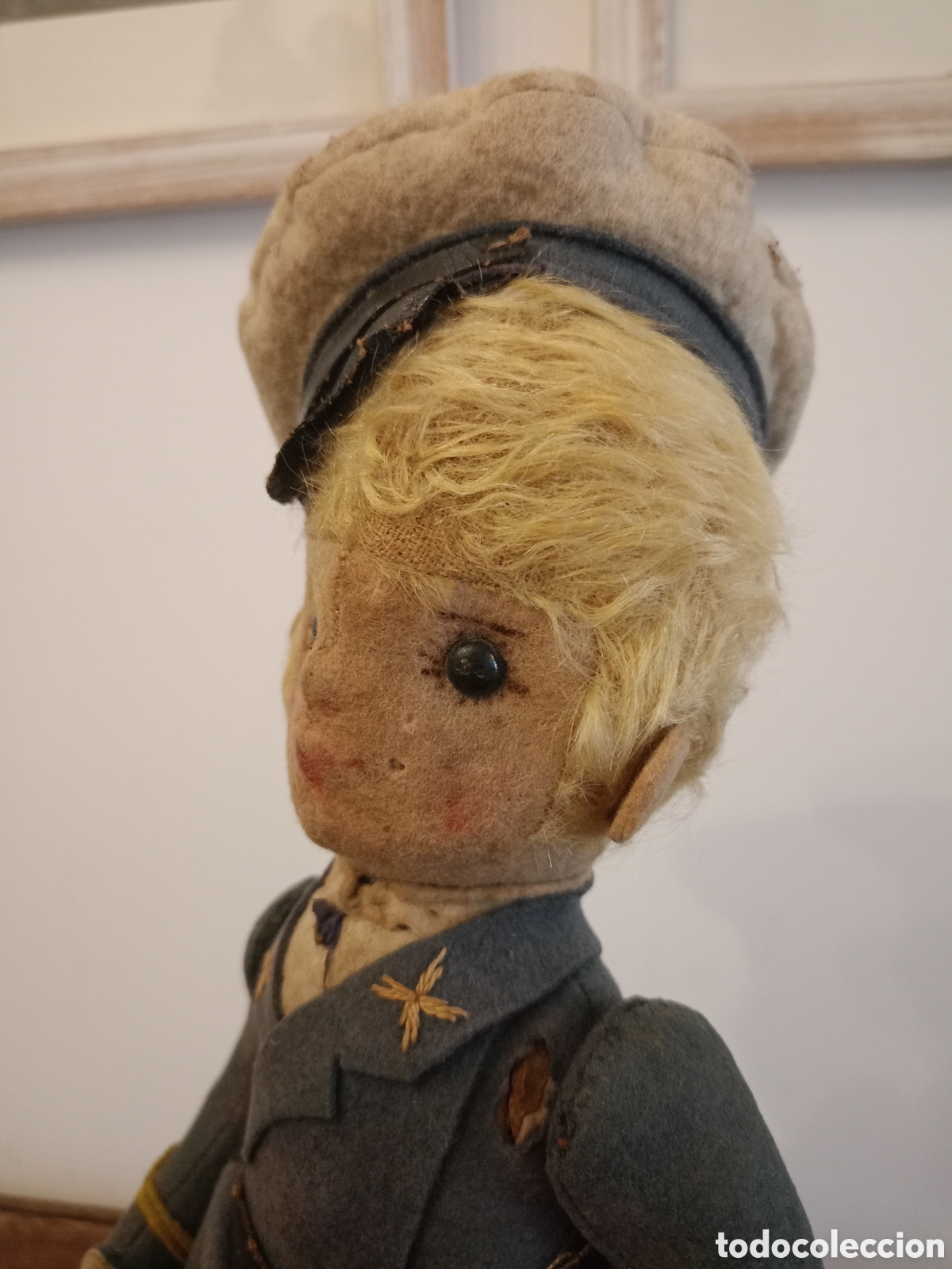 Mu&ntilde;ecas extranjeras: Mu&ntilde;eco Steiff de principios del 1900 - Foto 9