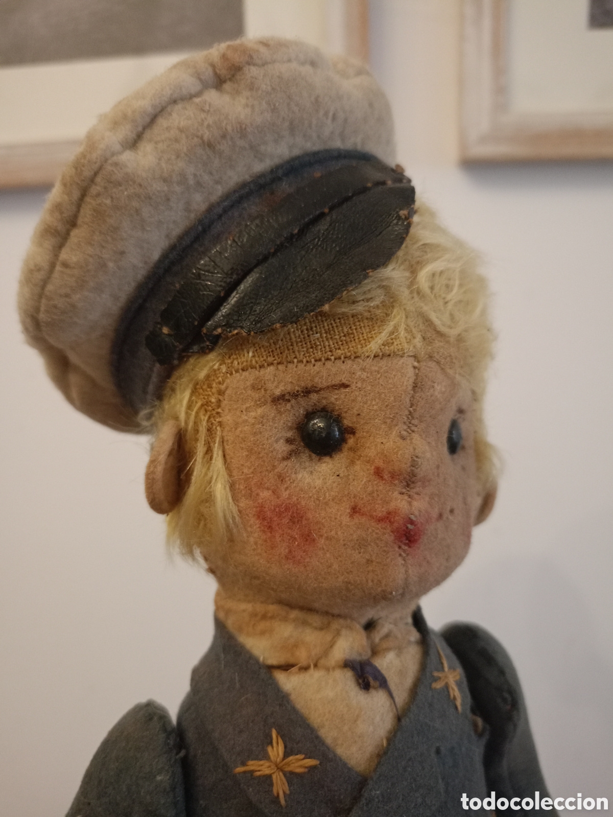 Mu&ntilde;ecas extranjeras: Mu&ntilde;eco Steiff de principios del 1900 - Foto 10