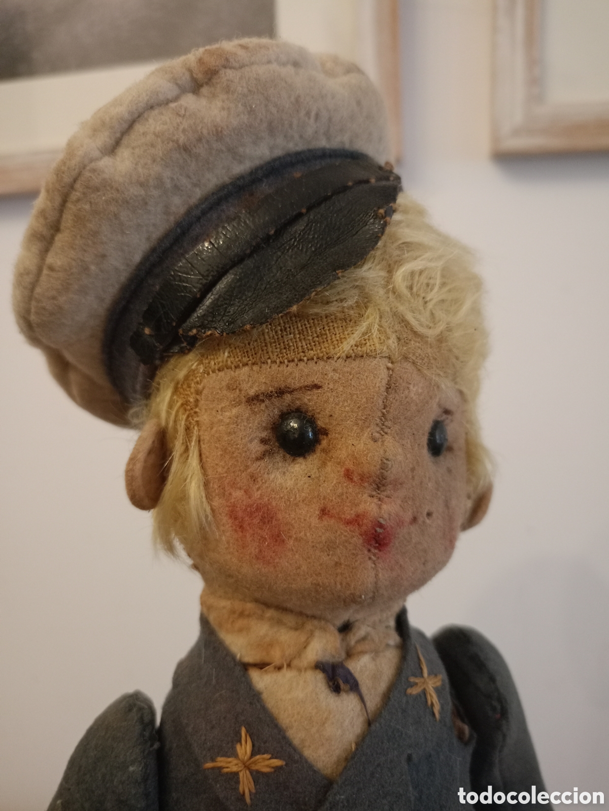 Mu&ntilde;ecas extranjeras: Mu&ntilde;eco Steiff de principios del 1900 - Foto 11