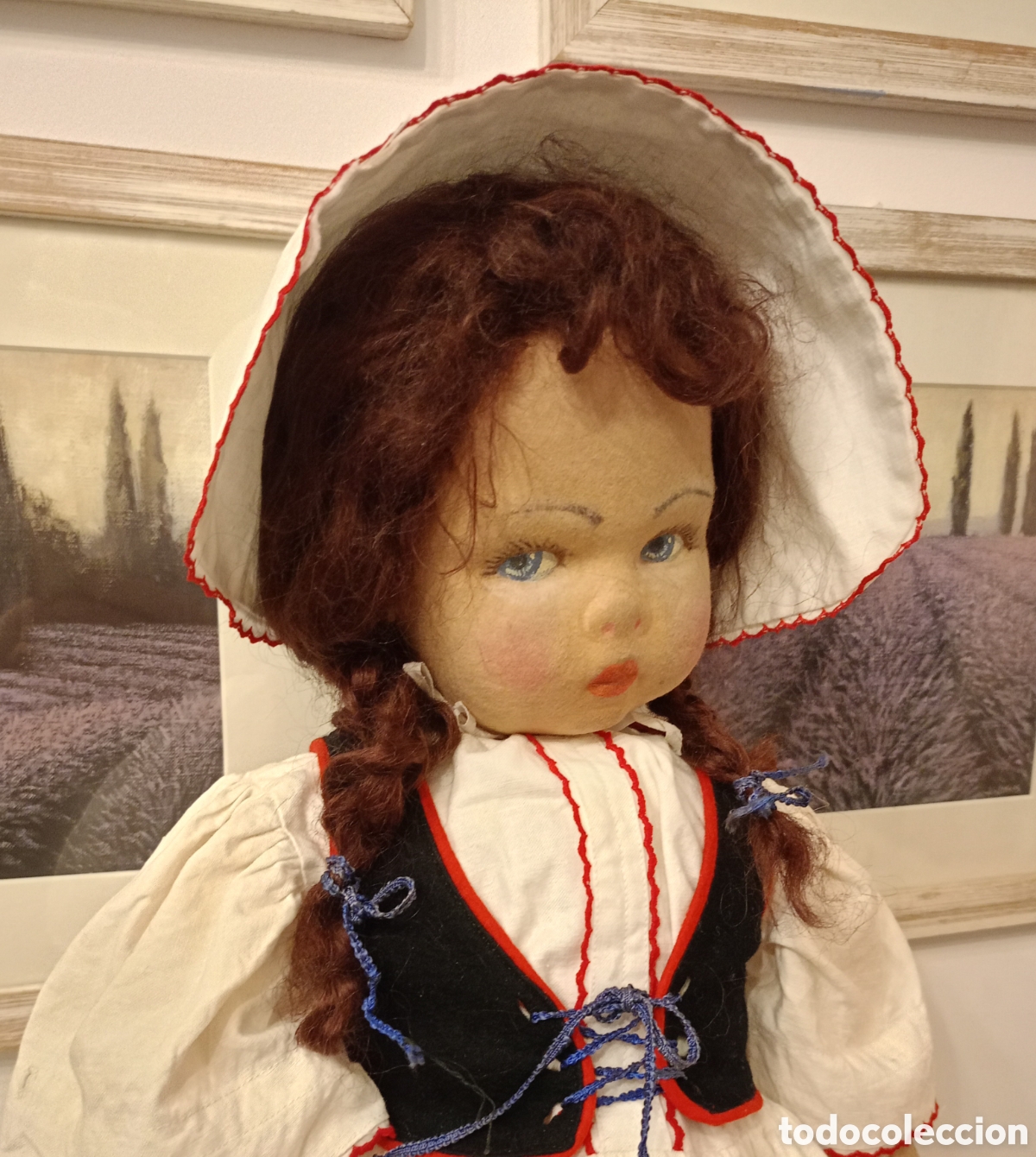 Mu&ntilde;ecas extranjeras: Mu&ntilde;eca Lenci gran tama&ntilde;o mide 70 cm - Foto 2