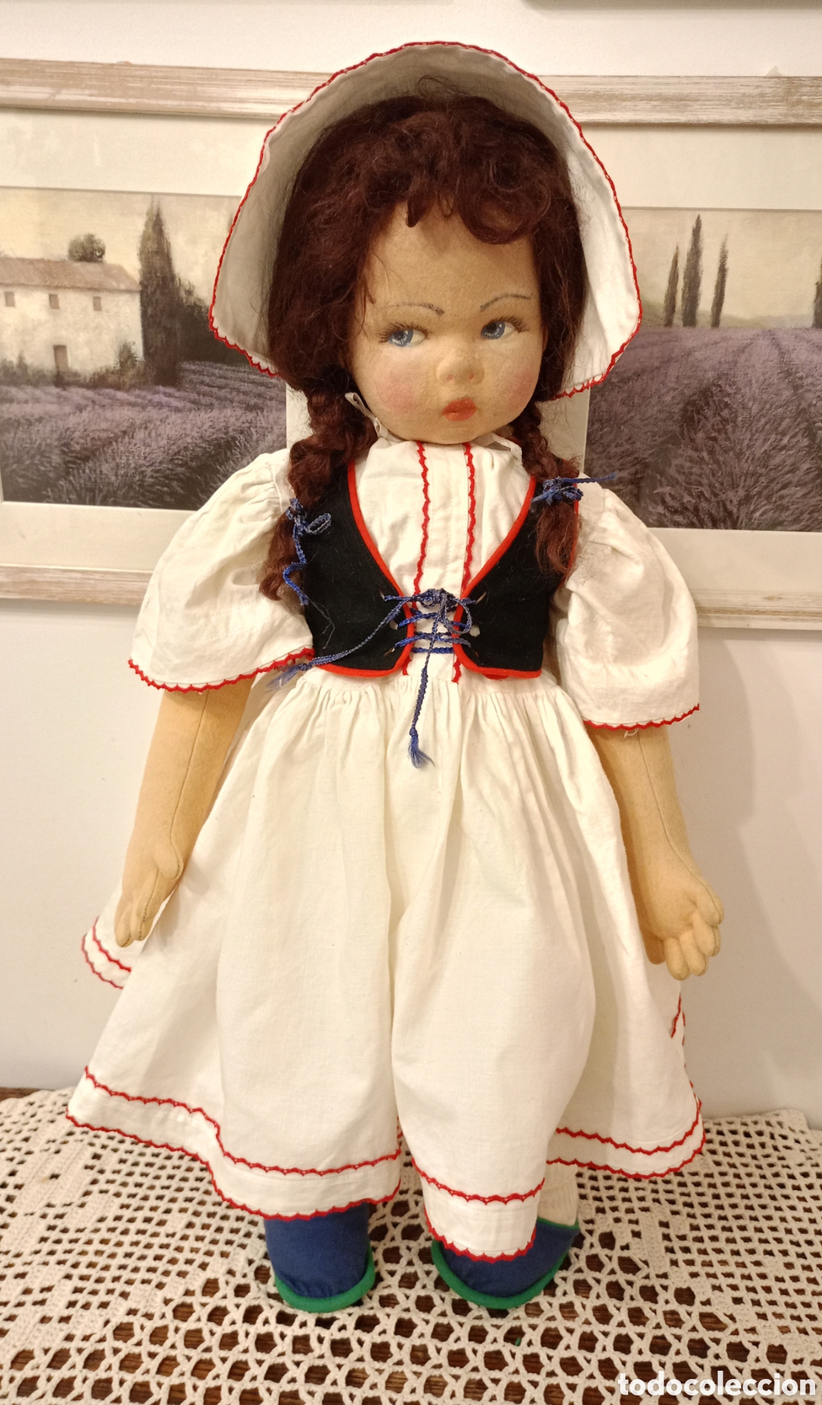 Mu&ntilde;ecas extranjeras: Mu&ntilde;eca Lenci gran tama&ntilde;o mide 70 cm - Foto 1