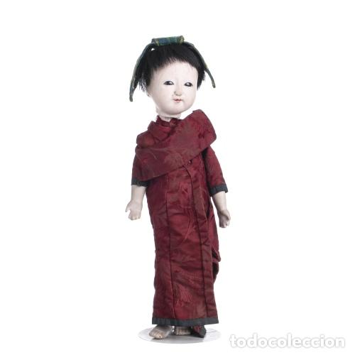 Mu&ntilde;ecas extranjeras: MU&Ntilde;ECA JAPONESA - 1900 (37 CM) (ESTABA EN EL MUSEO) - Foto 1