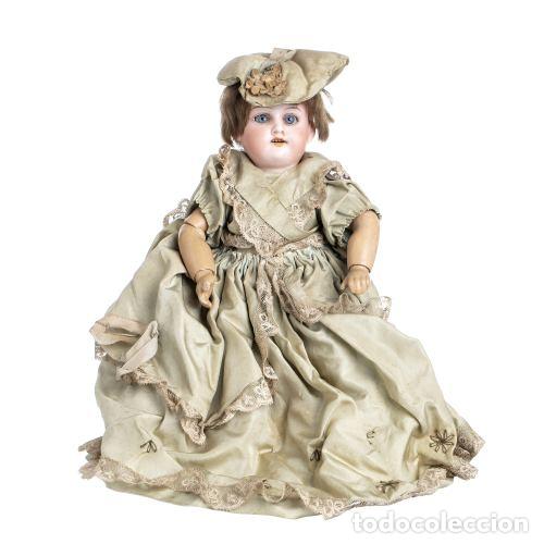 Mu&ntilde;ecas extranjeras: MU&Ntilde;ECA FLORADORA DE ARMAND MARSEILLE (ESTABA EN EL MUSEO) - Foto 1
