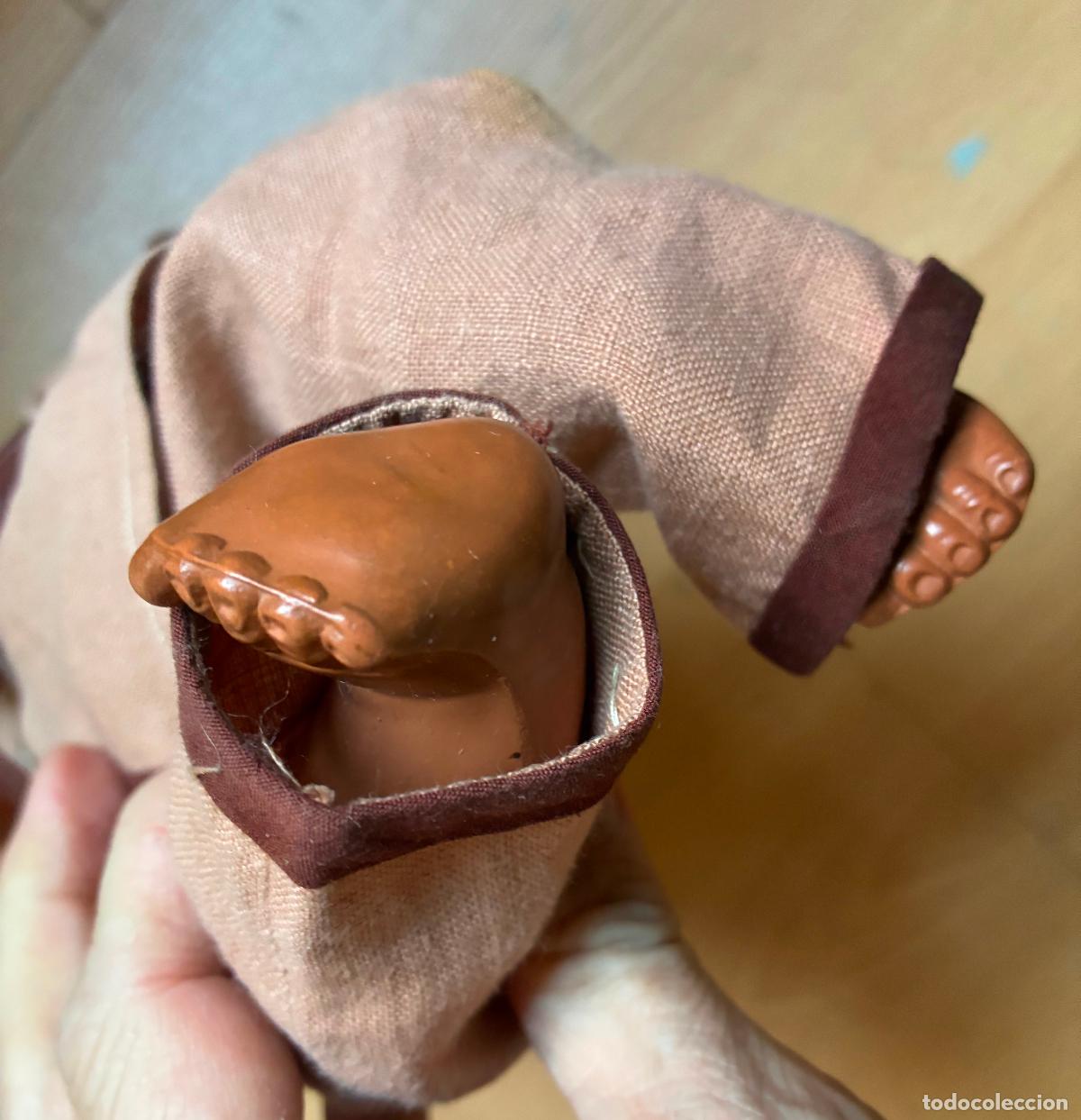 Mu&ntilde;ecas extranjeras: ANTIGUO MU&Ntilde;ECO DE GOMA NEGRITO, - Foto 10