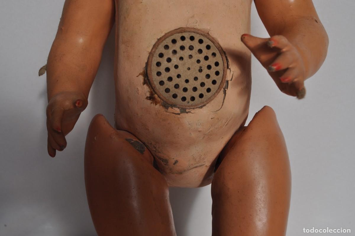 Mu&ntilde;ecas extranjeras: MU&Ntilde;ECO CART&Oacute;N-44cm-CON SONIDO-RESTAURAR - Foto 4