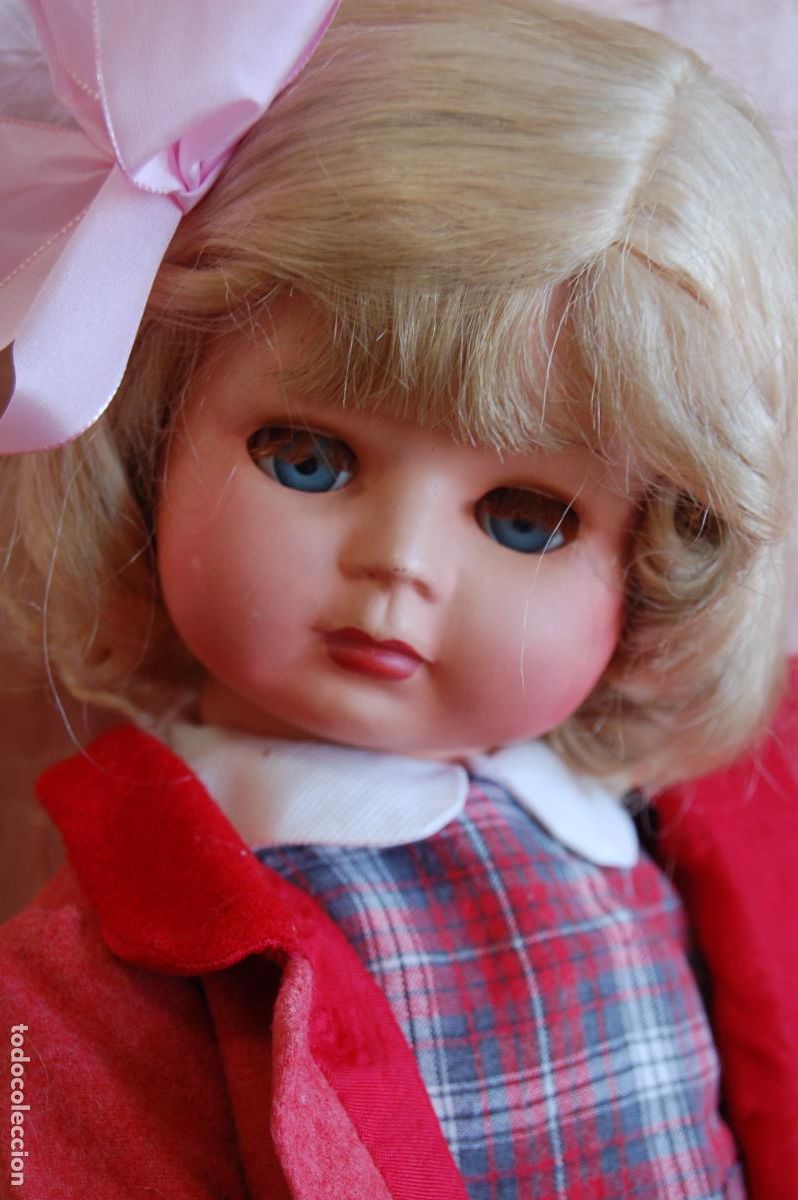 Mu&ntilde;ecas extranjeras: mu&ntilde;eca jumeau de celuloide a&ntilde;os 50 - Foto 1