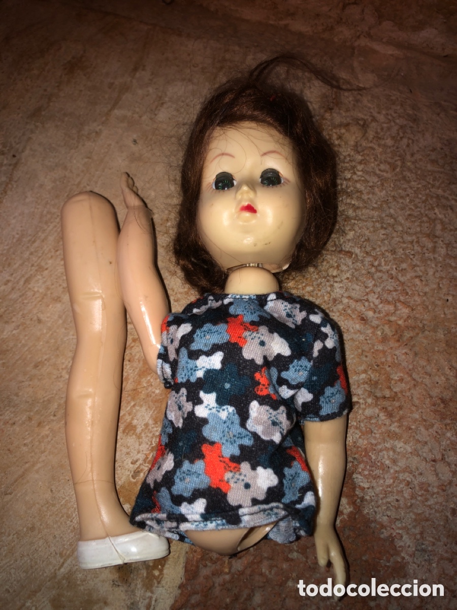 Mu&ntilde;ecas extranjeras: Mu&ntilde;eca antigua incompleta - Foto 4