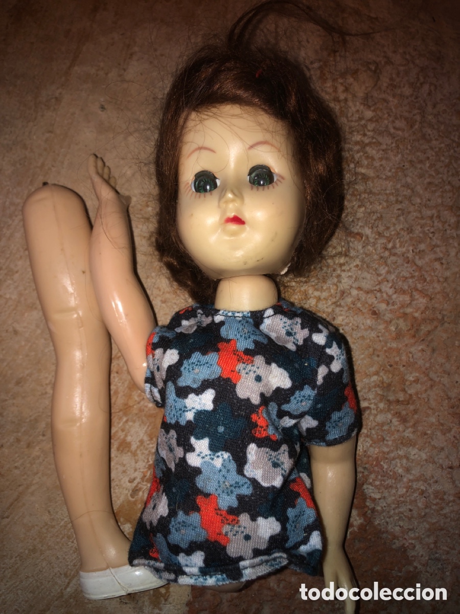 Mu&ntilde;ecas extranjeras: Mu&ntilde;eca antigua incompleta - Foto 5
