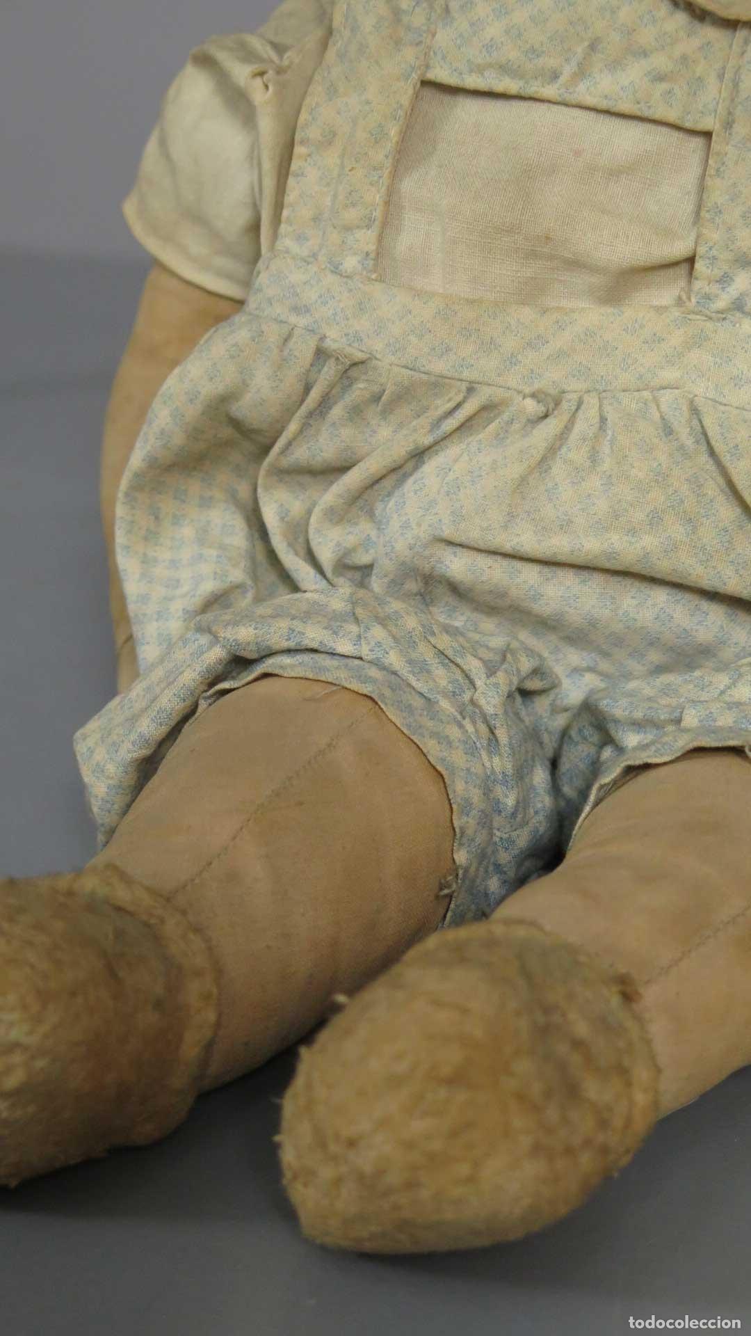 Mu&ntilde;ecas extranjeras: MU&Ntilde;ECO. HACIA 1930-40. MARCA EN LA NUCA - Foto 3