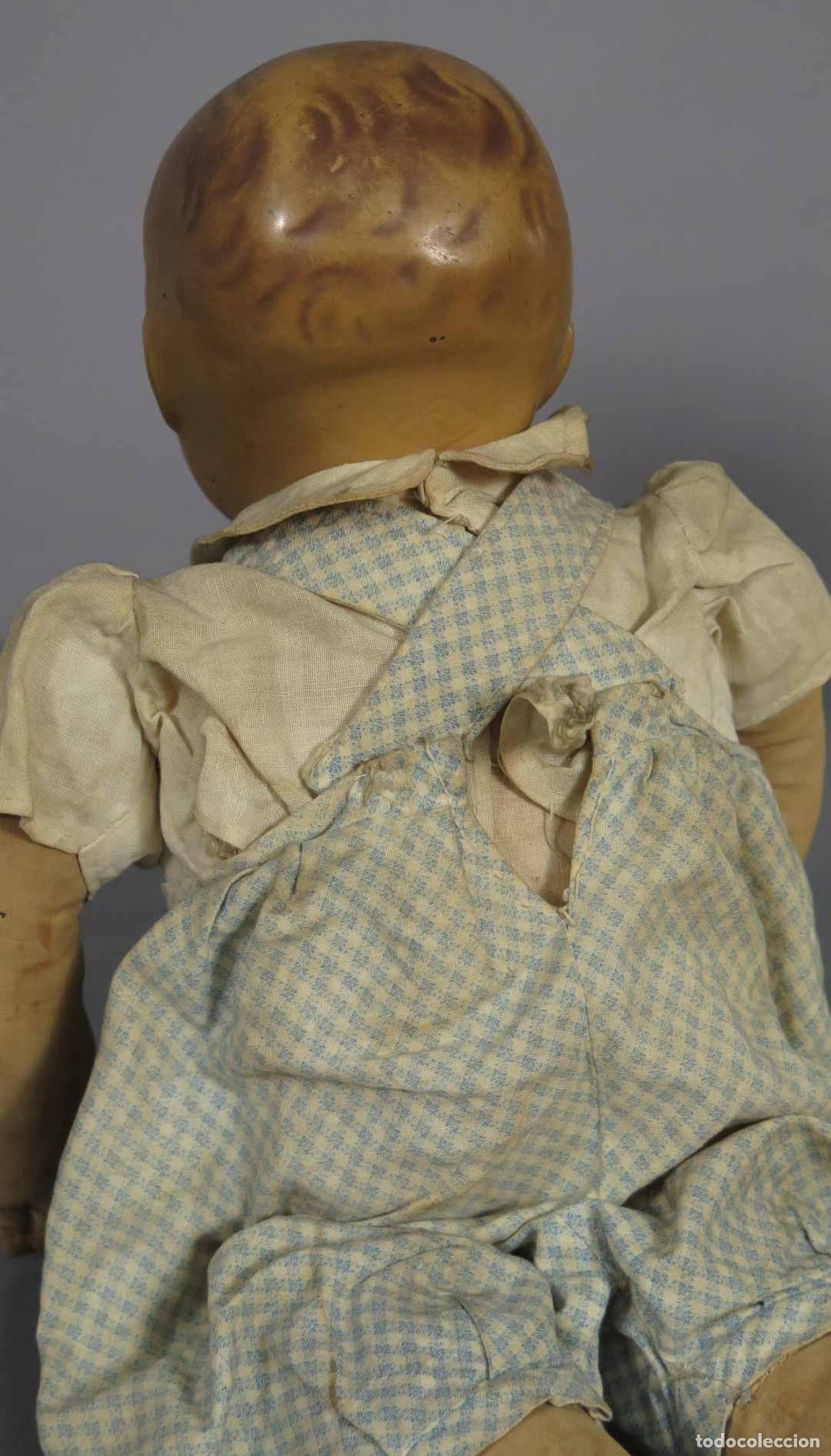 Mu&ntilde;ecas extranjeras: MU&Ntilde;ECO. HACIA 1930-40. MARCA EN LA NUCA - Foto 5