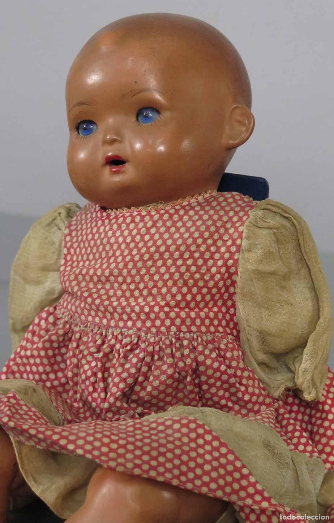 Mu&ntilde;ecas extranjeras: MU&Ntilde;ECA. HACIA 1930. ROPA DE EPOCA - Foto 2