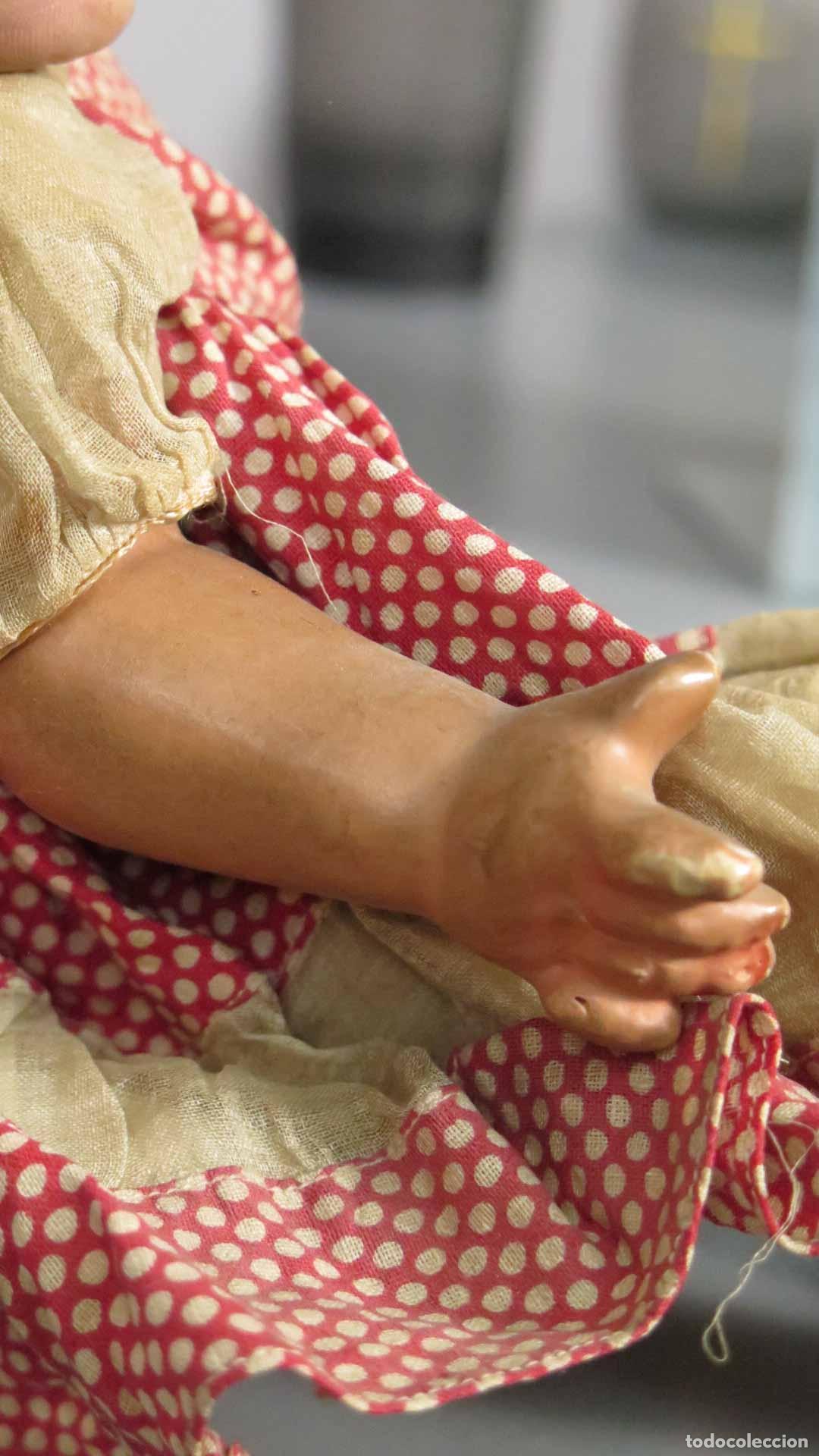 Mu&ntilde;ecas extranjeras: MU&Ntilde;ECA. HACIA 1930. ROPA DE EPOCA - Foto 3