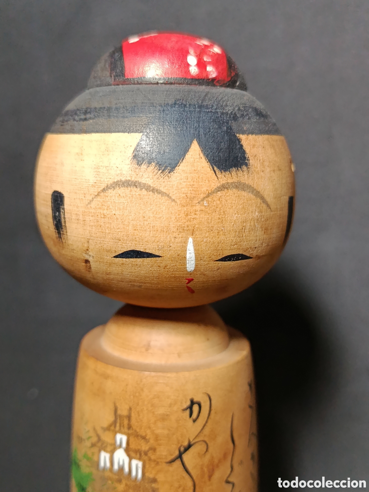 Mu&ntilde;ecas extranjeras: Antigua mu&ntilde;eca&nbsp;Kokeshi - Foto 2