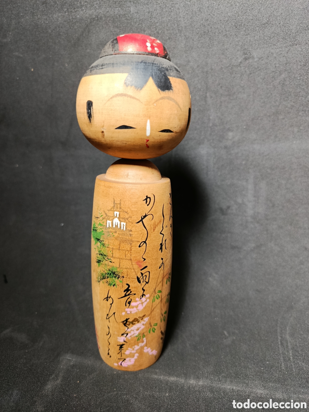 Mu&ntilde;ecas extranjeras: Antigua mu&ntilde;eca&nbsp;Kokeshi - Foto 1