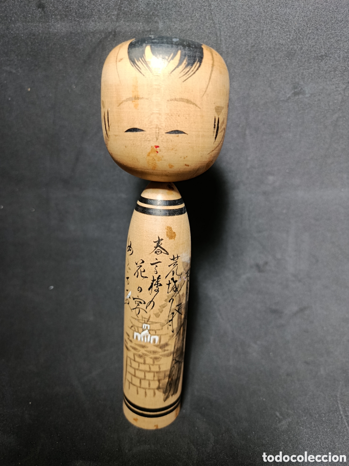 Mu&ntilde;ecas extranjeras: Antigua mu&ntilde;eca&nbsp;Kokeshi - Foto 1