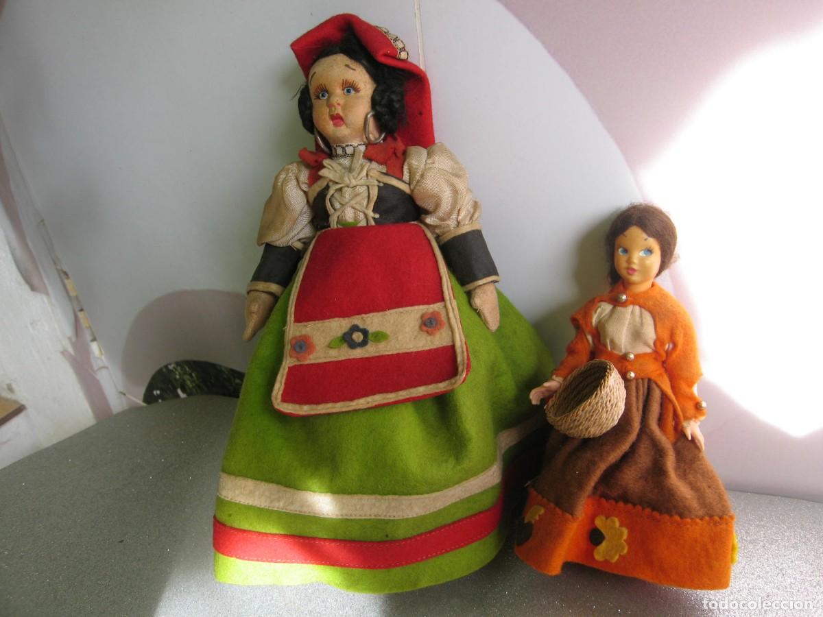 Mu&ntilde;ecas extranjeras: 2 mu&ntilde;ecas Lenci de 1931 y 1950. - Foto 1