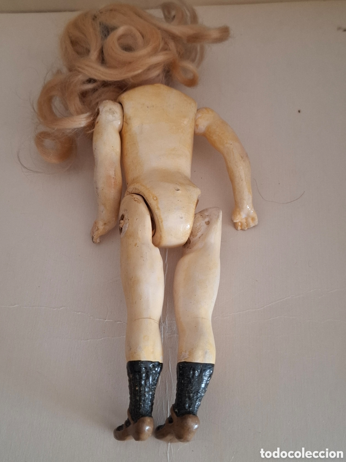 Mu&ntilde;ecas extranjeras: RARA y curiosa MU&Ntilde;ECA ANTIGUA - Foto 7
