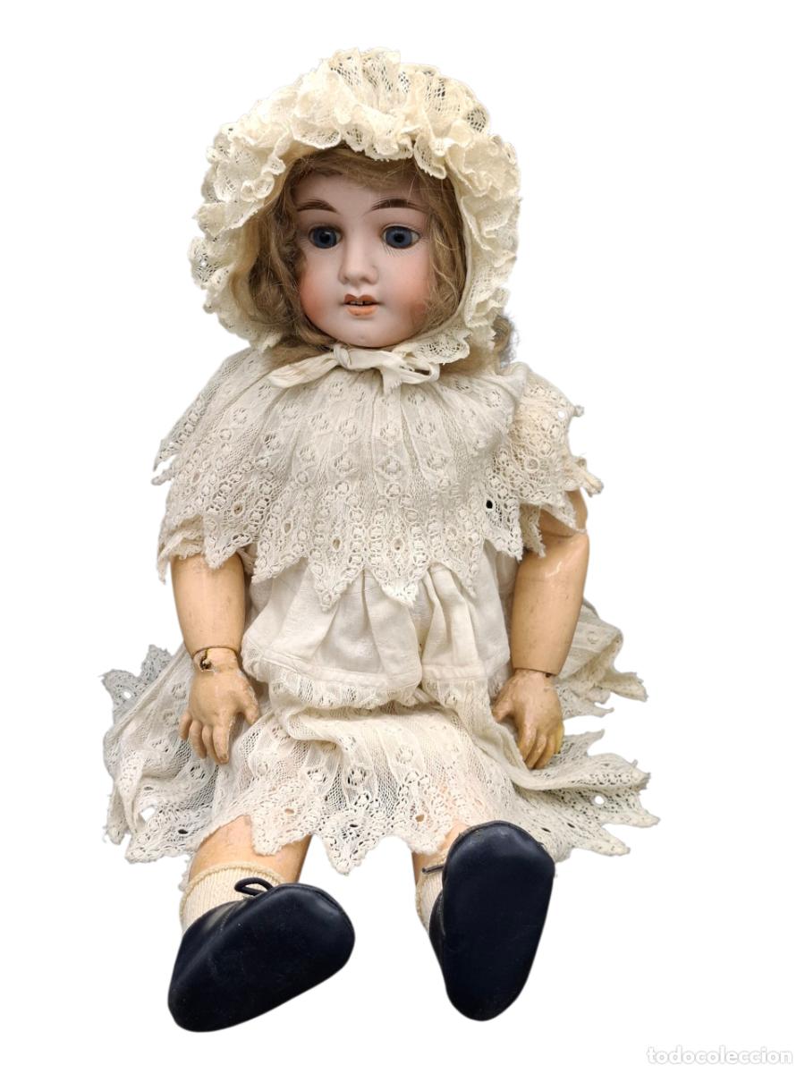 Bambole Internazionali: + ANTIGUA MU&Ntilde;ECA EN PORCELANA Y MADERA ARTICULADA EN BUEN ESTADO - MARCA 5