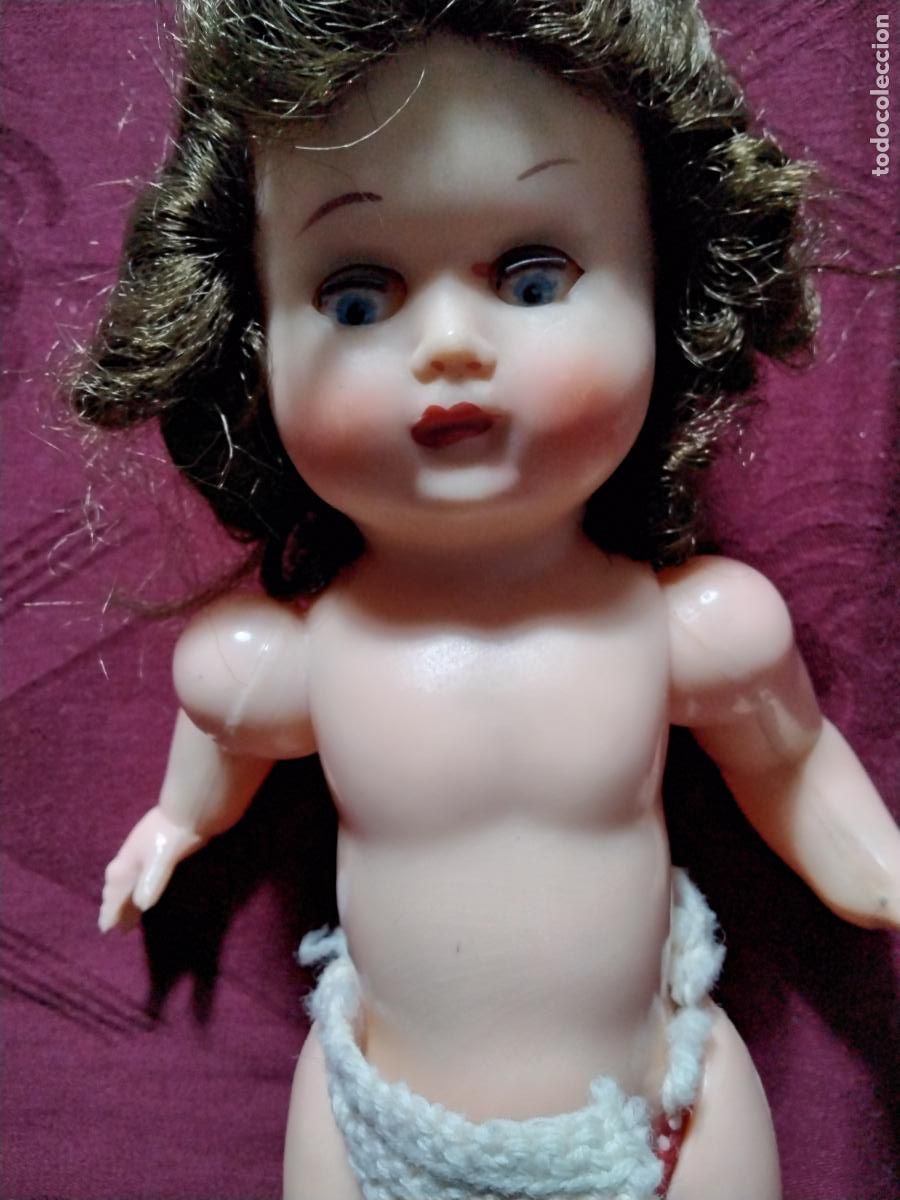 Mu&ntilde;ecas extranjeras: ANTIGUA MU&Ntilde;ECA RENOU PARIS, PL&Aacute;STICO DURO - Foto 3