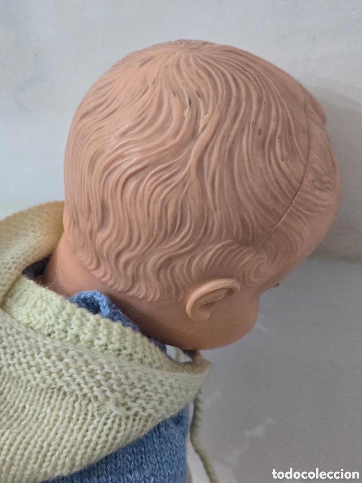 Mu&ntilde;ecas extranjeras: Antiguo Mu&ntilde;eco a&ntilde;os 50 beb&eacute; franc&eacute;s Polyflex - Foto 8