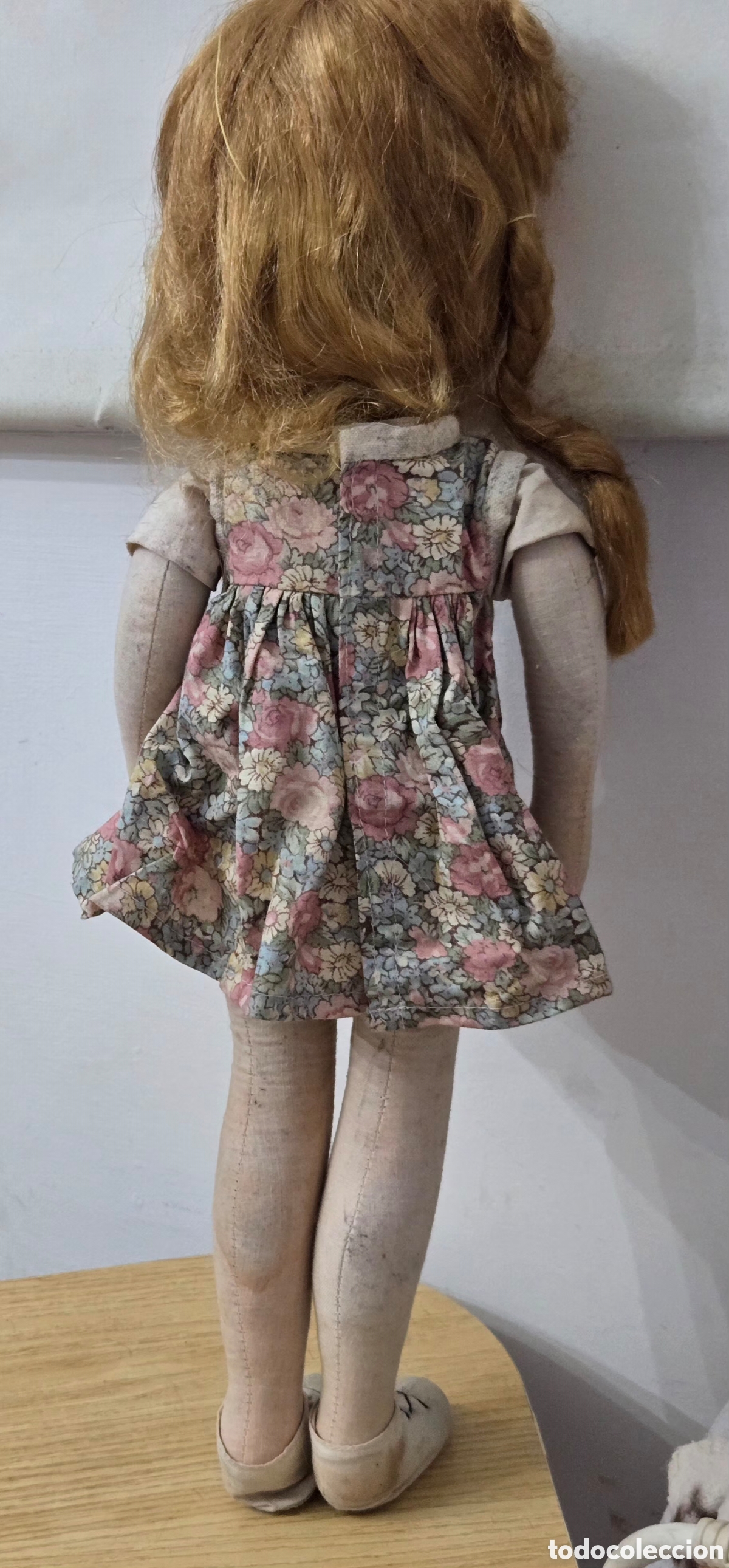 Mu&ntilde;ecas extranjeras: Antigua mu&ntilde;eca artesanal - Foto 2