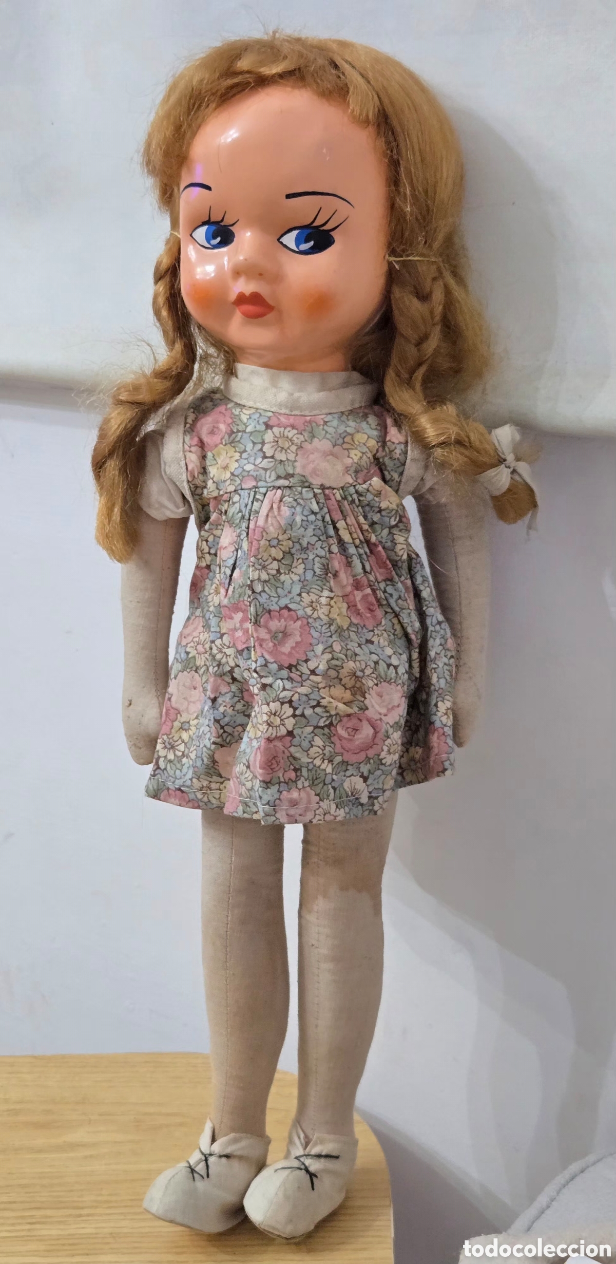Mu&ntilde;ecas extranjeras: Antigua mu&ntilde;eca artesanal - Foto 1