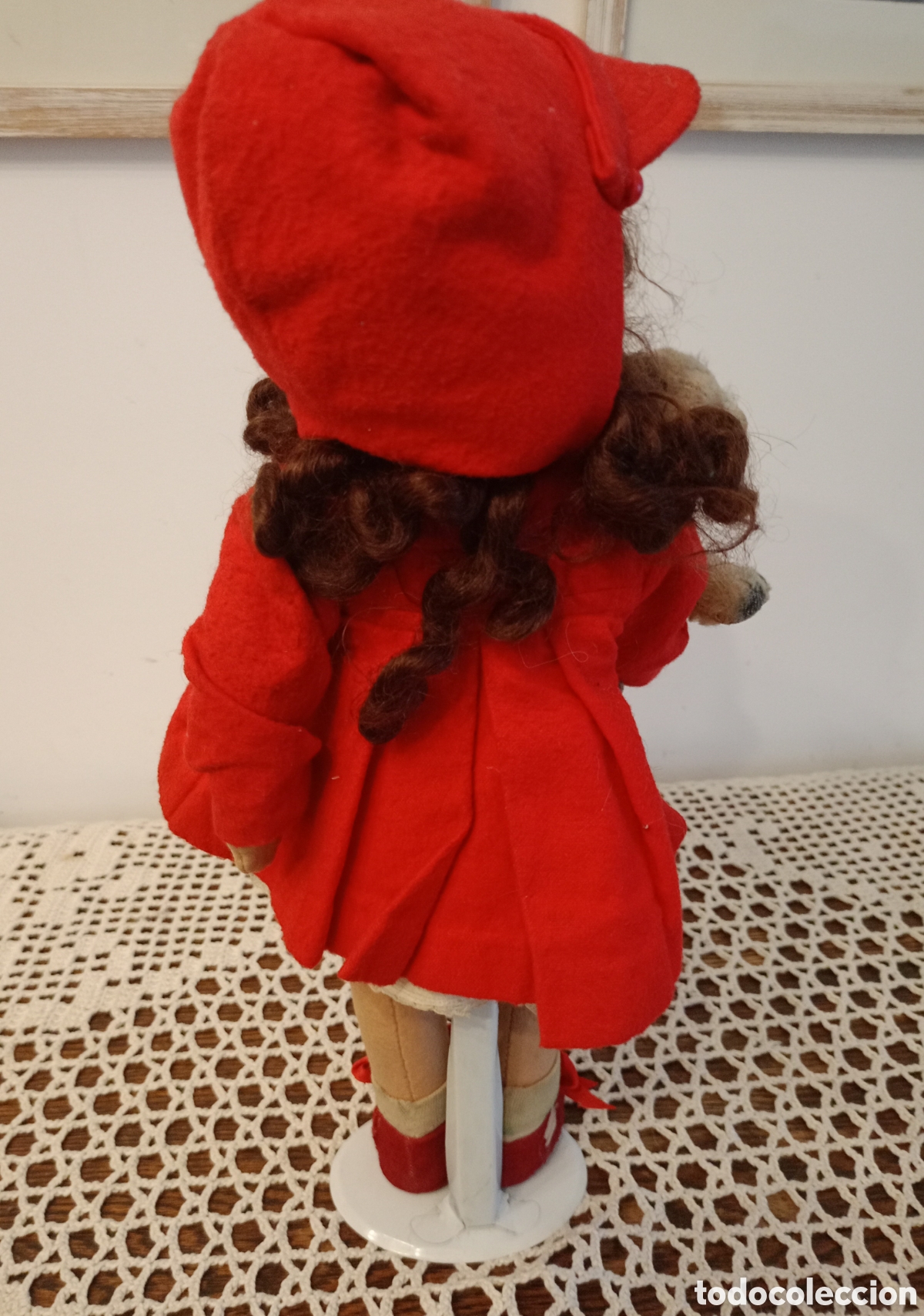 Mu&ntilde;ecas extranjeras: Mu&ntilde;eca antigua tipo Lenci de los a&ntilde;os 30 - Foto 4
