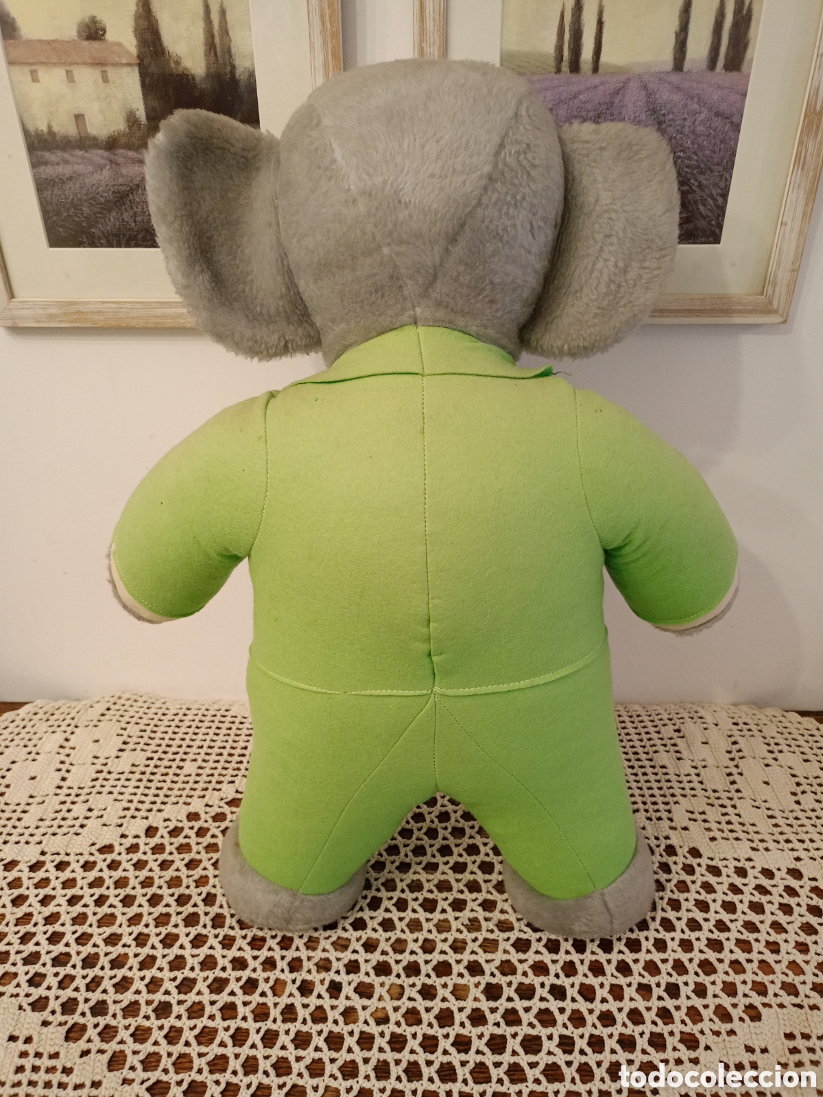 Mu&ntilde;ecas extranjeras: Mu&ntilde;eco antiguo Babar de los a&ntilde;os 60 - Foto 6