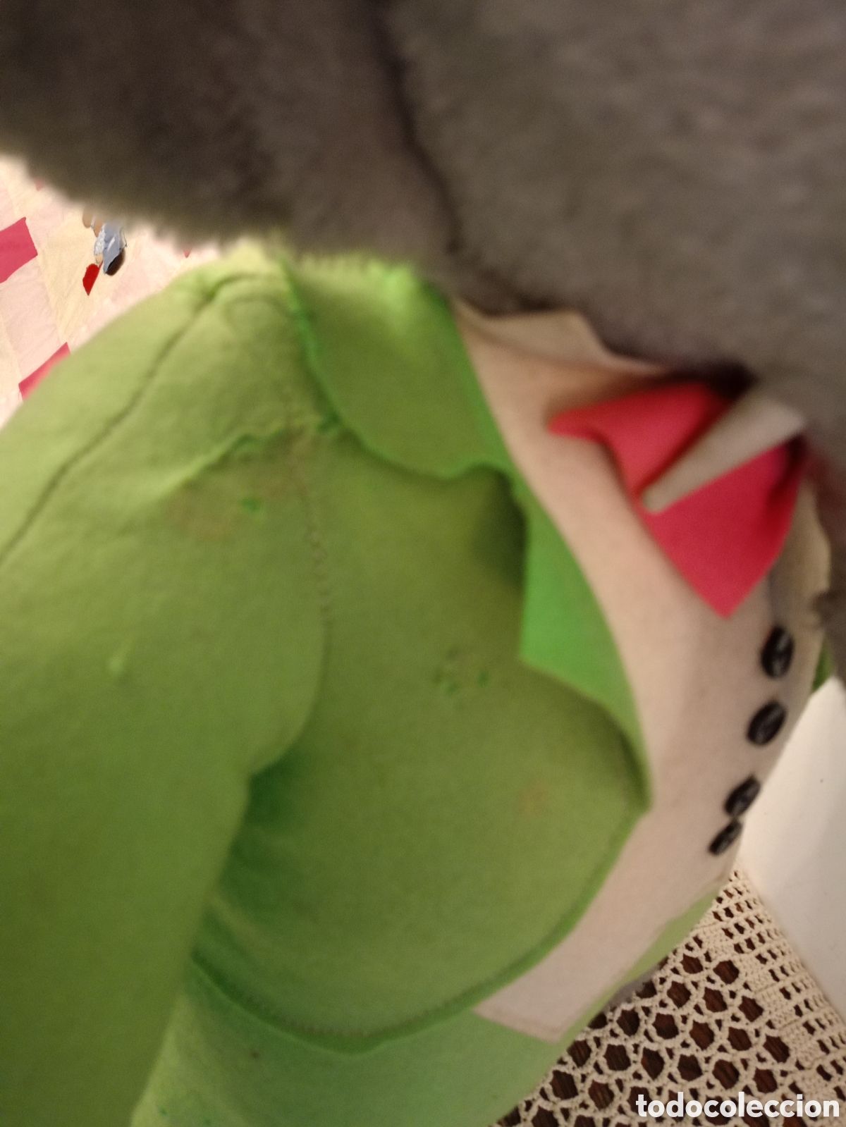 Mu&ntilde;ecas extranjeras: Mu&ntilde;eco antiguo Babar de los a&ntilde;os 60 - Foto 7