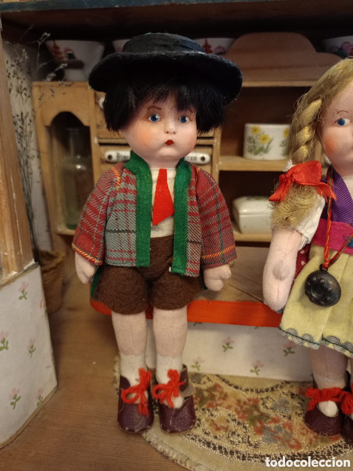 Mu&ntilde;ecas extranjeras: Antiguos mu&ntilde;ecos Hansel y Grettel Austriacos - Foto 3