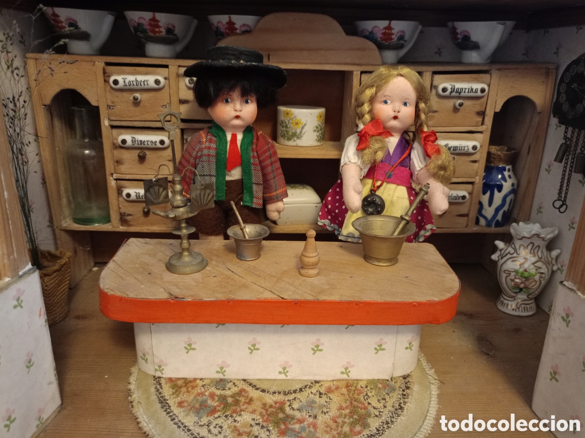 Mu&ntilde;ecas extranjeras: Antiguos mu&ntilde;ecos Hansel y Grettel Austriacos - Foto 7