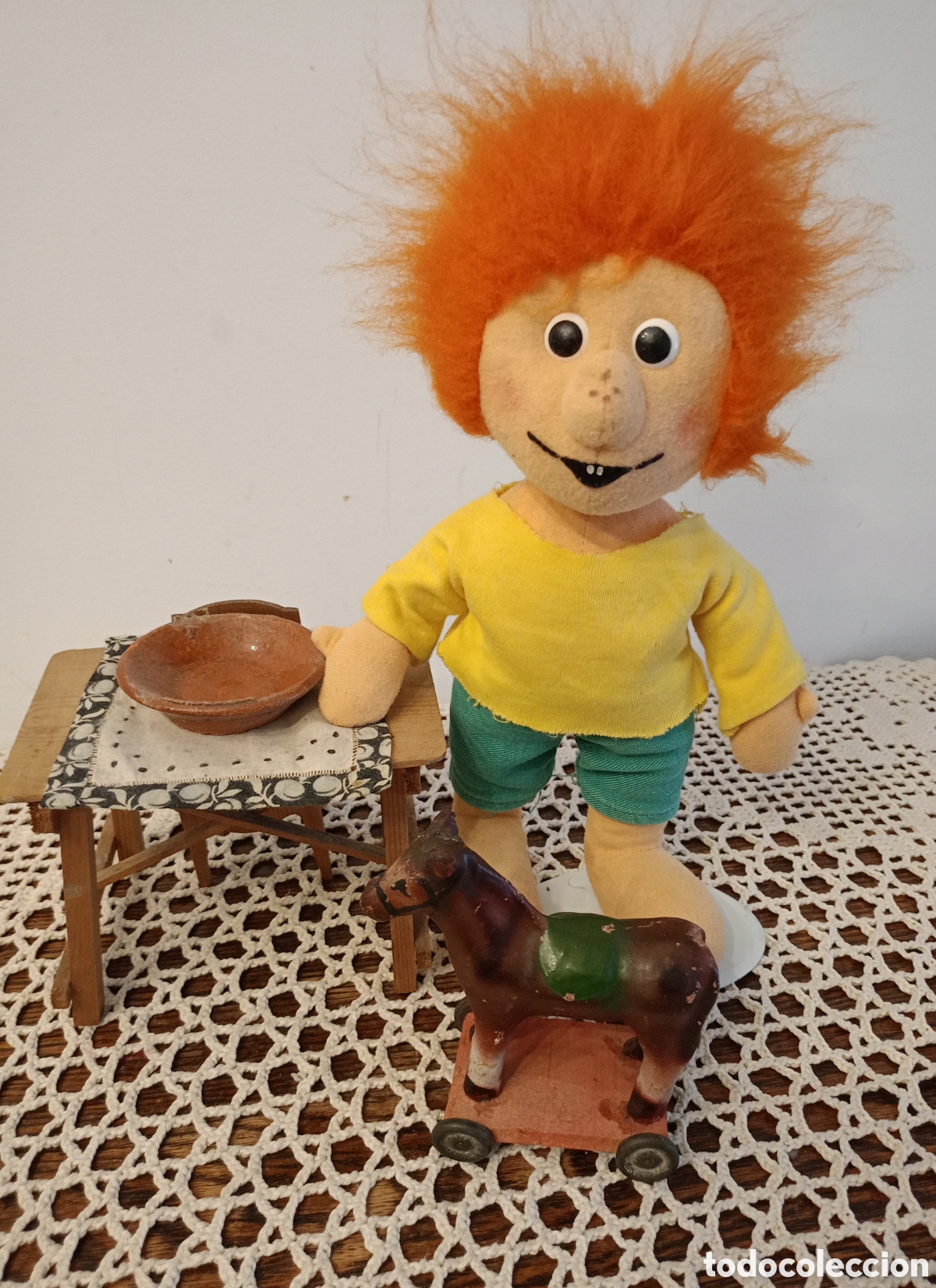 Poup&eacute;es Internationales: Precioso mu&ntilde;eco Pumuckl de principios de los 80