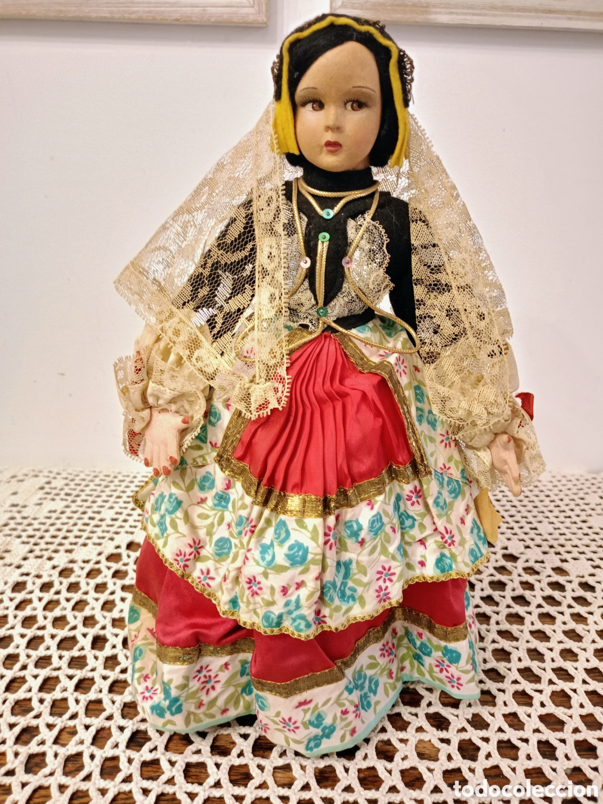Mu&ntilde;ecas Extranjeras: Mu&ntilde;eca antigua tipo Lenci Magis