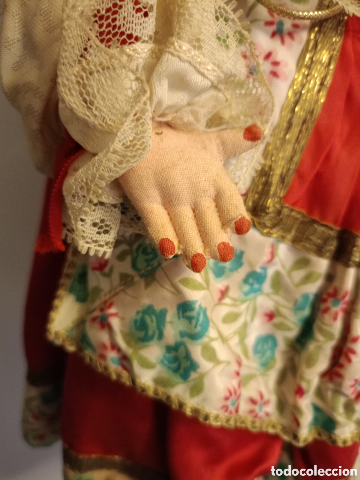 Mu&ntilde;ecas extranjeras: Mu&ntilde;eca antigua tipo Lenci Magis - Foto 6
