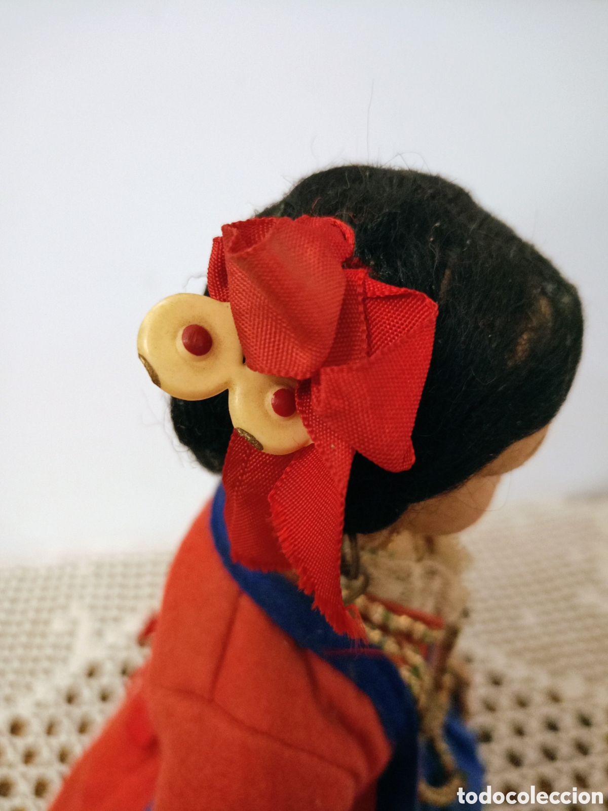 Mu&ntilde;ecas extranjeras: Mu&ntilde;eca antigua tipo Lenci Magis - Foto 4
