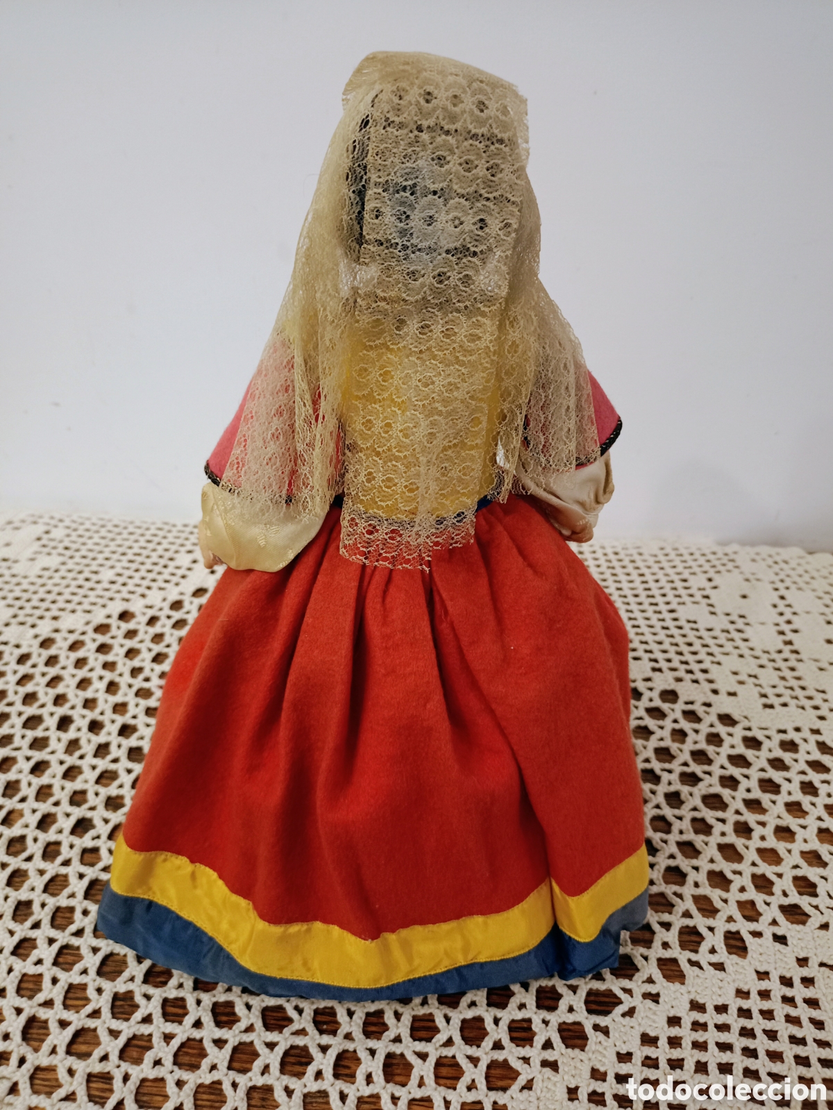 Mu&ntilde;ecas extranjeras: Mu&ntilde;eca antigua tipo Lenci de la Marca Magis - Foto 4
