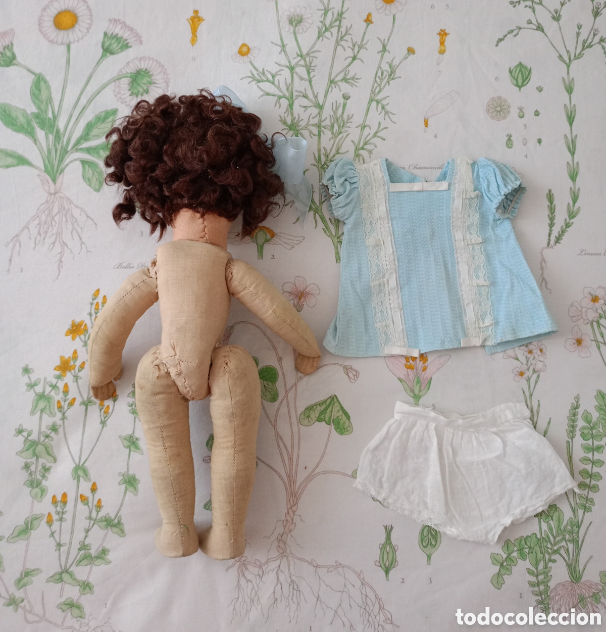 Mu&ntilde;ecas extranjeras: Mu&ntilde;eca antigua tipo Lenci - Foto 6
