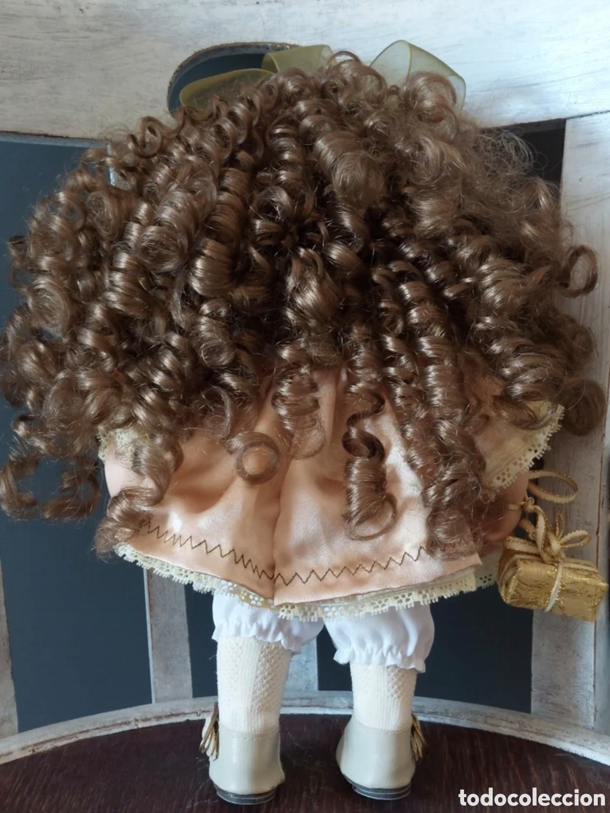 Mu&ntilde;ecas extranjeras: Mu&ntilde;eca porcelana 30 cm - Foto 2