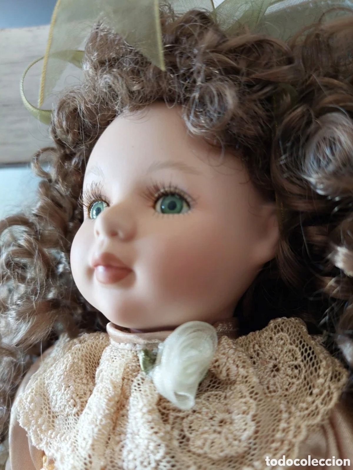 Mu&ntilde;ecas extranjeras: Mu&ntilde;eca porcelana 30 cm - Foto 6