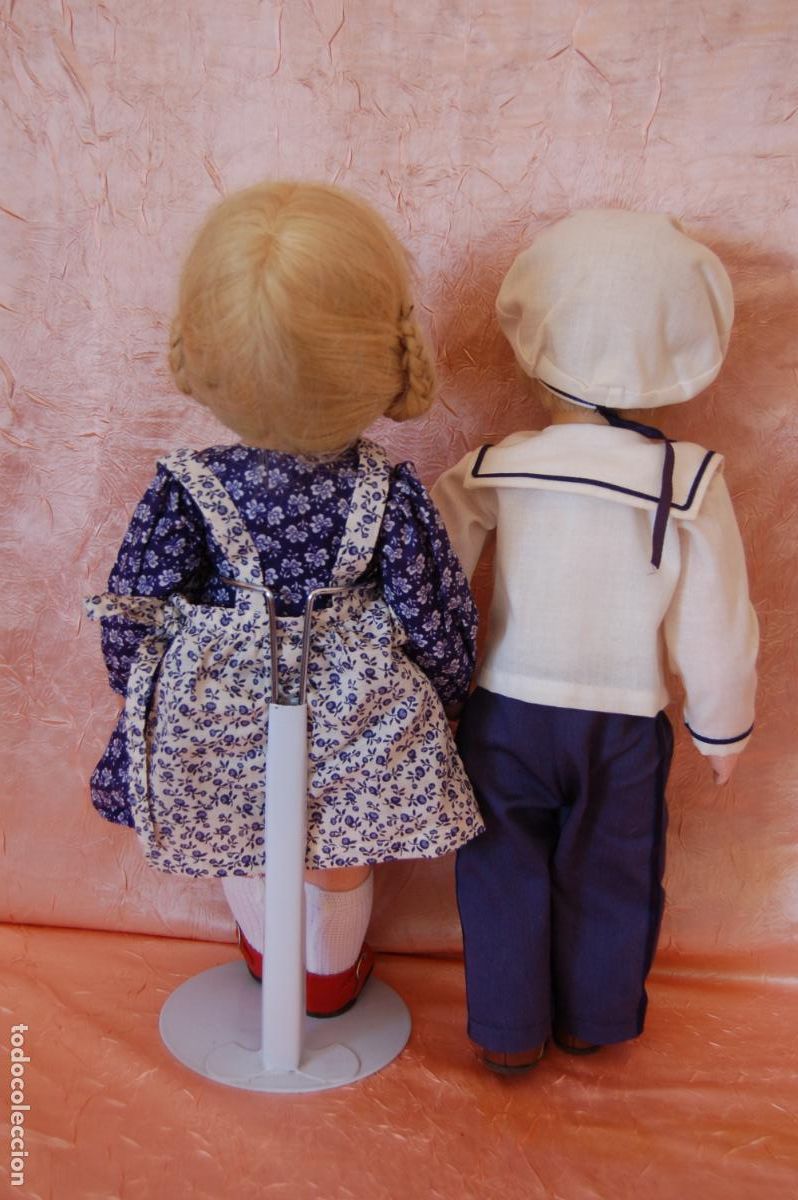 Mu&ntilde;ecas extranjeras: pareja de mu&ntilde;ecas kathe kruse - Foto 7