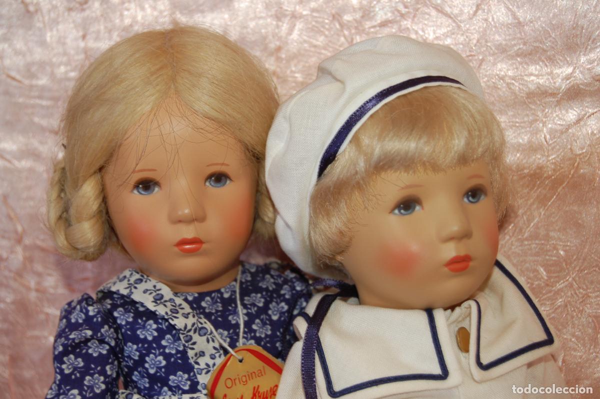Mu&ntilde;ecas Extranjeras: pareja de mu&ntilde;ecas kathe krusse