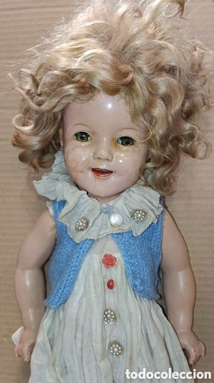 Mu&ntilde;ecas Extranjeras: MU&Ntilde;ECA SHIRLEY TEMPLE IDEAL A&Ntilde;OS 30