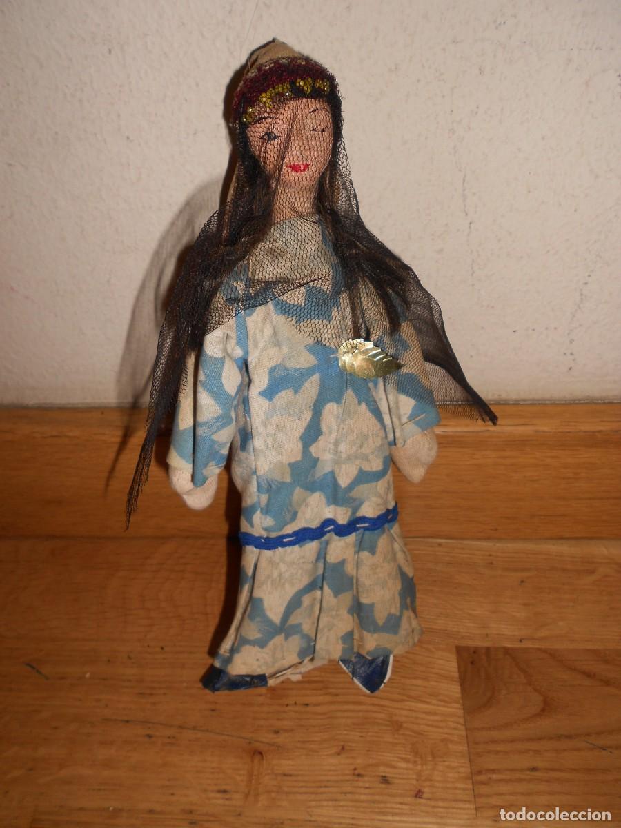 Mu&ntilde;ecas Extranjeras: MU&Ntilde;ECA ANTIGUA de TRAPO - DISPONGO de mas JUGUETES - 1&euro;y+