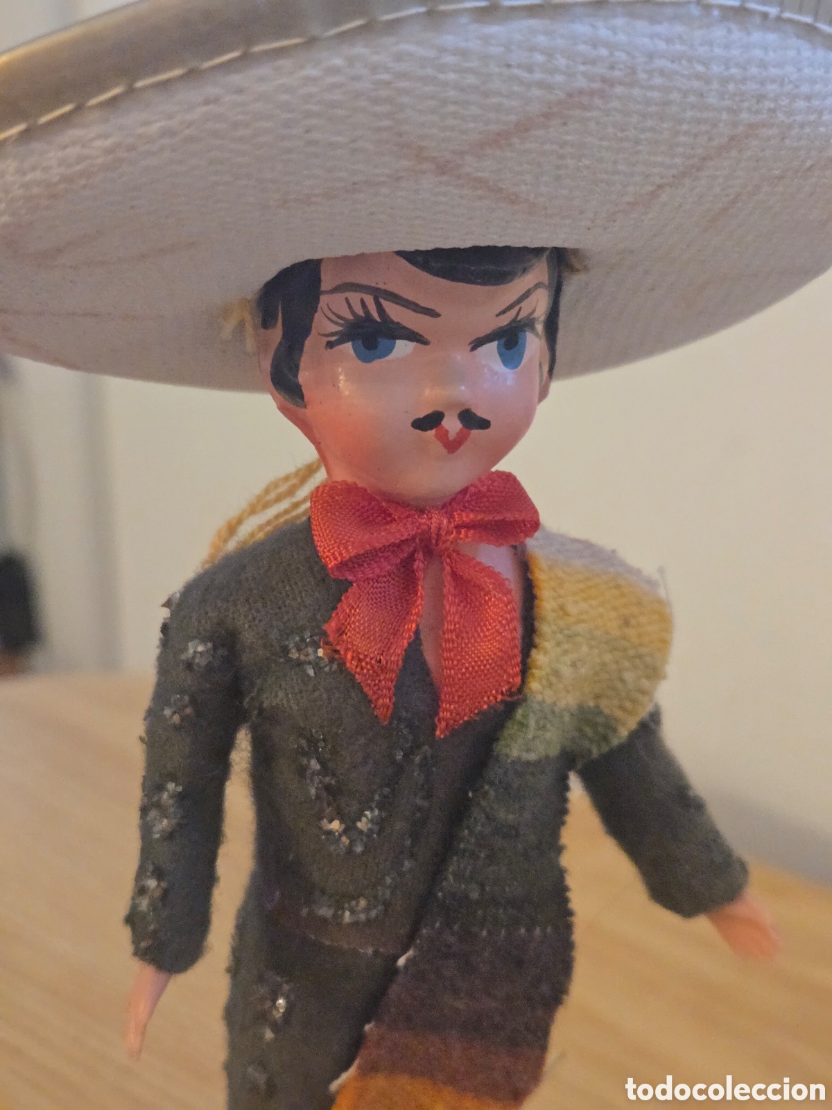 Mu&ntilde;ecas extranjeras: Antiguo mu&ntilde;eco mexicano Cantinflas - Foto 3