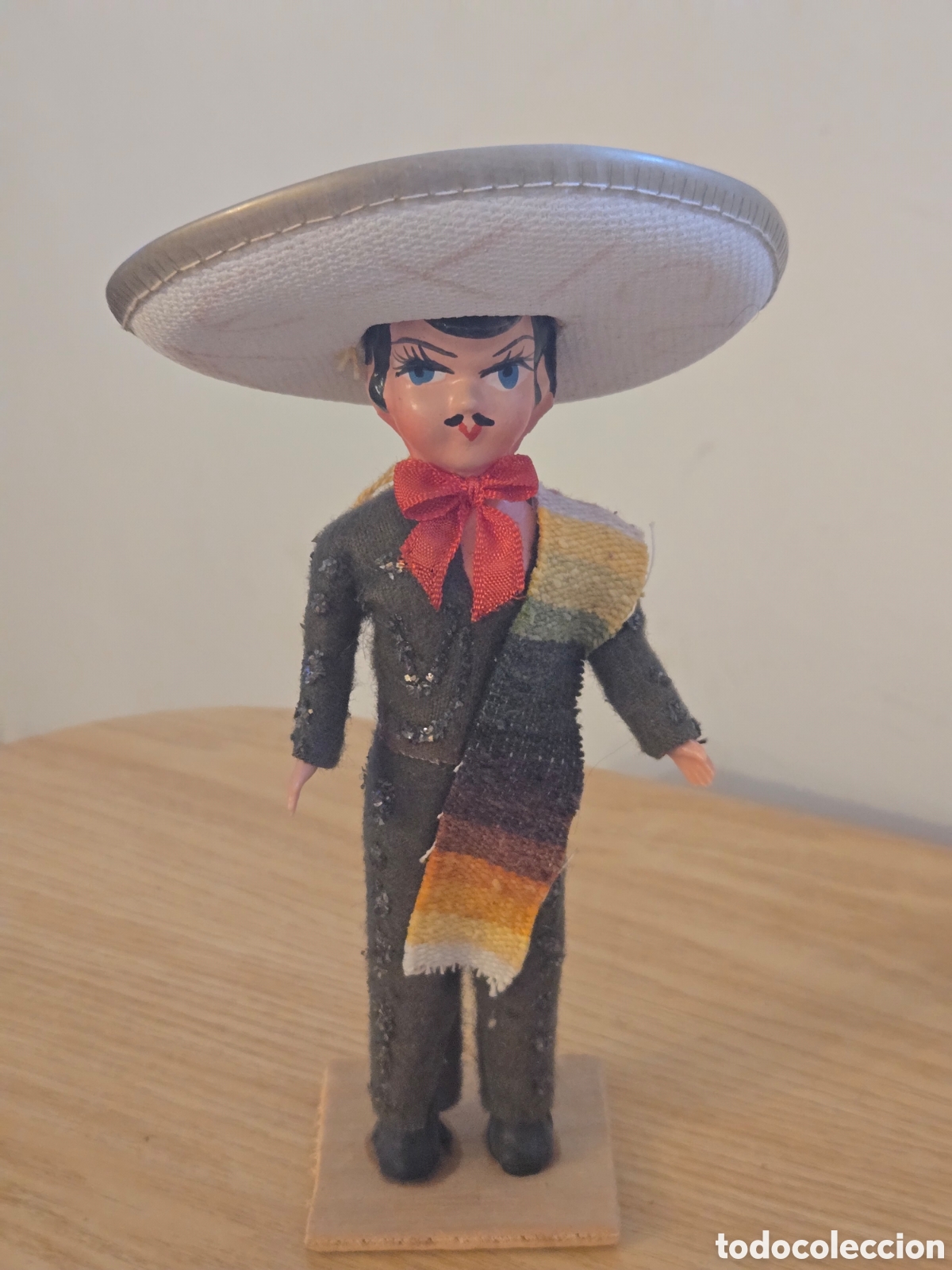 Mu&ntilde;ecas extranjeras: Antiguo mu&ntilde;eco mexicano Cantinflas - Foto 1