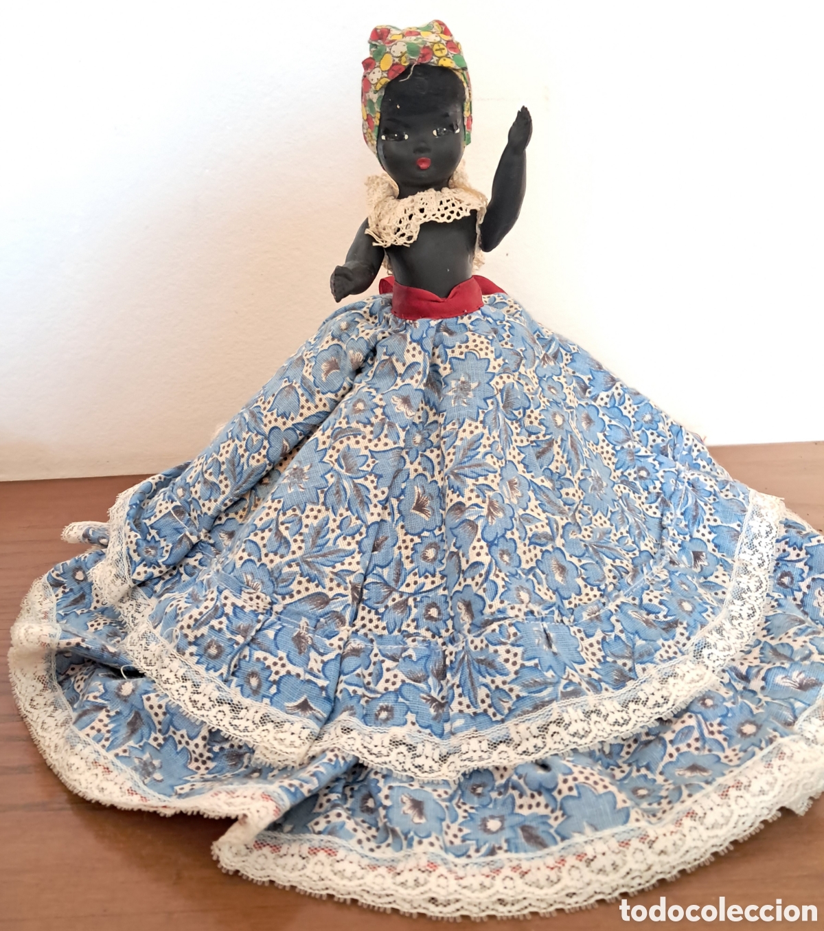Mu&ntilde;ecas extranjeras: Mu&ntilde;eca Antigua Vintage Colecci&oacute;n NITOY - A&ntilde;os 60 / 70 -Brasil