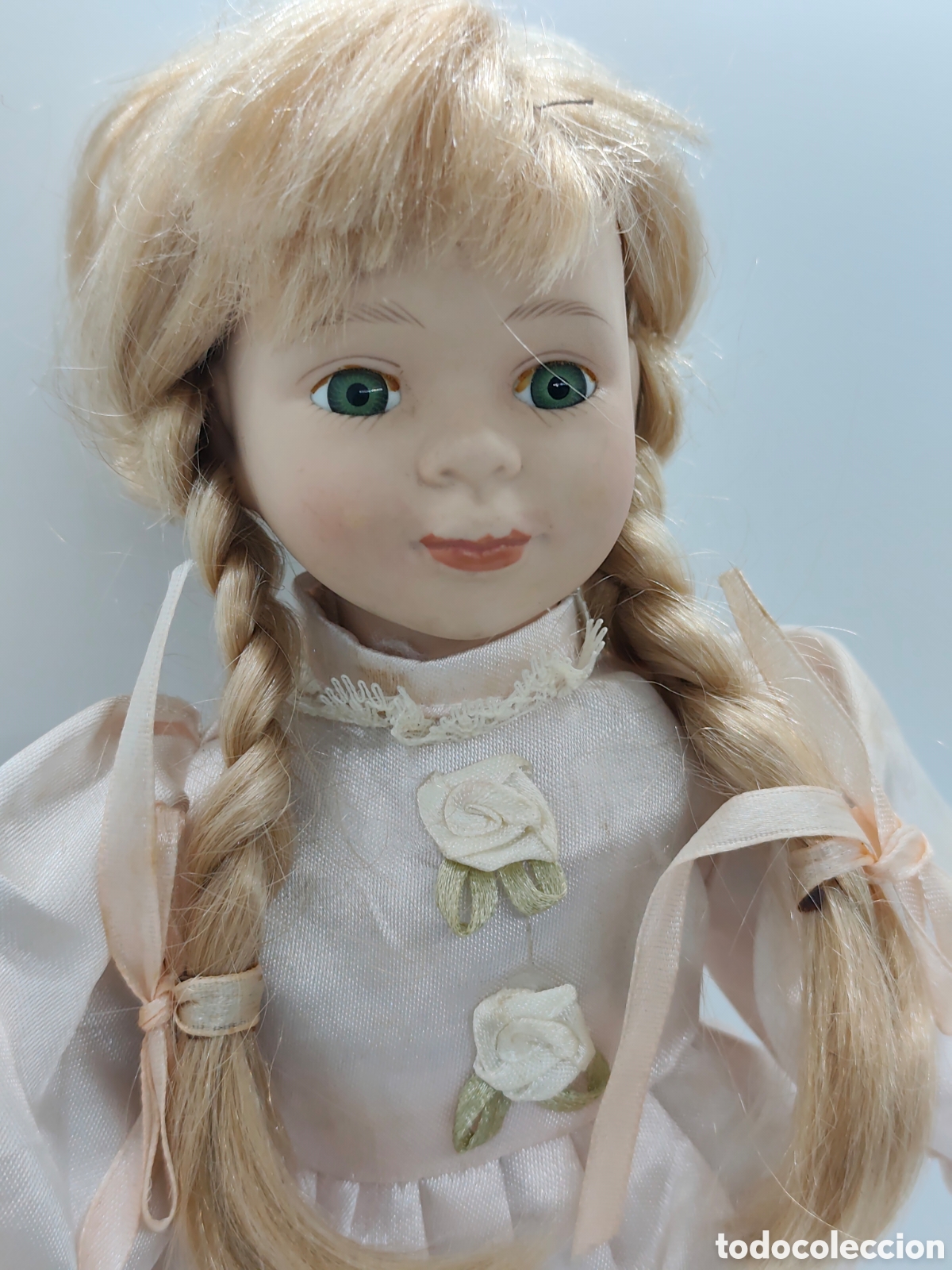 Mu&ntilde;ecas extranjeras: MU&Ntilde;ECA DE PORCELANA ANTIGUA - Foto 3