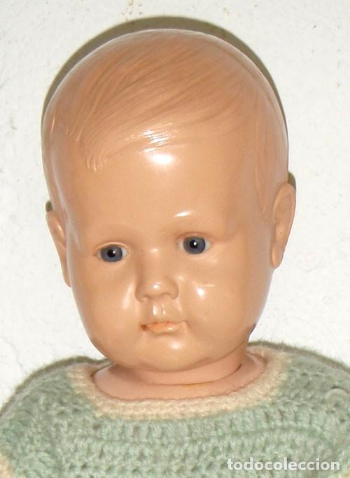 Mu&ntilde;ecas extranjeras: Mu&ntilde;eco antiguo - 40 cm - Foto 2